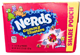 Nerds Gummy Clusters Candy Share Size 12 x 3 Oz EXP 03/2026 - $30.75
