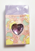Little Twin Stars Eraser Heart SANRIO 2012 Purple Cute Goods Super Rare - $23.96