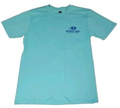 New Mossy Oak Fishing T-Shirt Outdoors Sportsman Celadon Men&#39;s Size S (3... - £10.11 GBP
