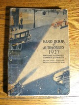 1927 Handbook of Automobiles Hand Book Auburn Buick Cadillac DeSoto Packard   - $63.36