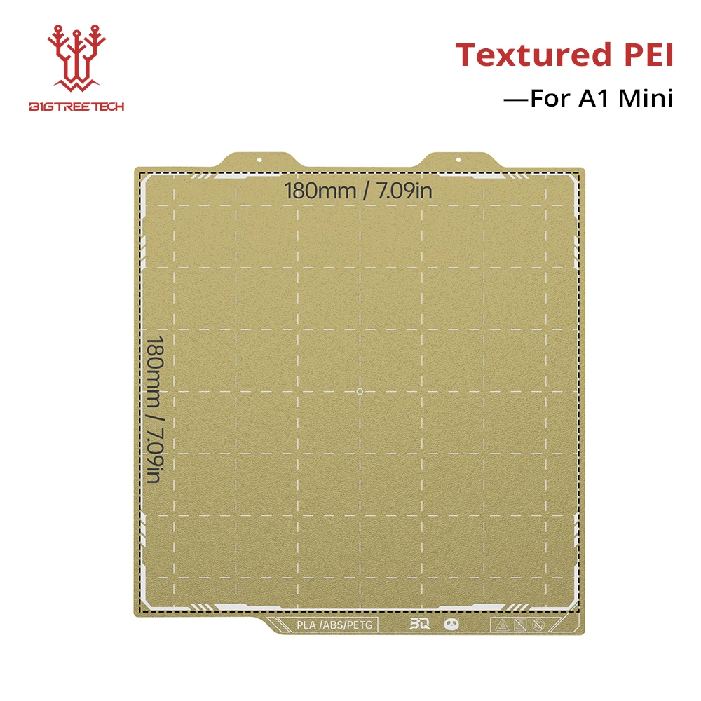 [180mm Textured PEI] BIGTREETECH Panda Build Plate 256MM 180MM Double Si... - $29.94 MXN