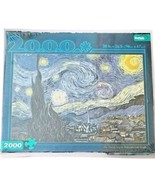 NEW Buffalo Games 2000 Piece Puzzle Vincent van Gogh The Starry Night 38... - £16.28 GBP