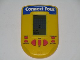 Milton Bradley 1995 Electronic Hand Held Connect Four  WORKS! - £7.23 GBP