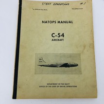 NATOPS C-54 Manual Naval Air Training and Operating Procedures Letter 19... - £103.53 GBP
