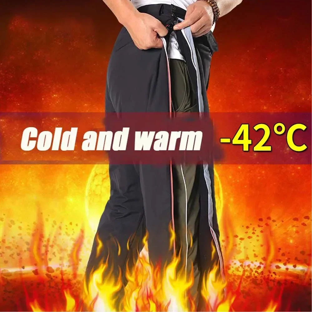 Winter Motorcycle Pants Windproof Warm Leg Cover Outdoor Cycling Knee Pad - £38.43 GBP+