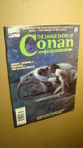 SAVAGE SWORD OF CONAN 211 *HIGH GRADE* R.E. HOWARD GOD OF THIEVES - $13.86