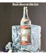 1986 Stolichnaya Russian Vodka Advertisement Distillery Vintage Liquor D... - €21,77 EUR