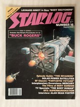 Starlog #16 - September 1978 - Buck Rogers, Gerry Anderson, The Invaders, More! - £3.14 GBP