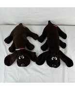 2! VTG 1985 TONKA Large Pound Puppy Puppies 18” Chocolate Brown Long Ear... - $46.52