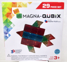 New MAGNA-QUBIX 29-Piece Magnetic Construction Set,  Magna Tiles Family - £17.41 GBP