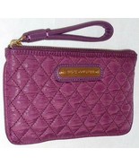 New Juicy Couture Quilted Wristlet Wallet Purple Nylon Clutch - $23.35 CAD