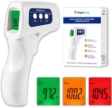 No Touch Infrared Forehead Thermometer with Instant Results for School H... - $24.80
