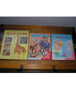 Vintage Lot of ELF &amp; Whitman Hardcover Books – FARM PETS Animal Babies M... - £7.44 GBP