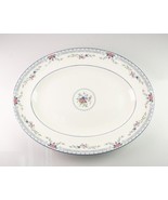 Wedgwood Porcelain Serving Dish Rosedale Pattern R4465 14&quot; Long Great Co... - $138.92 CAD