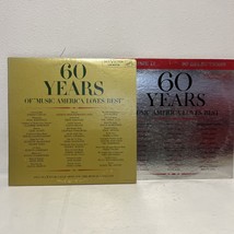 1959 60 Years of Music America Loves Best Vol 1&amp;2 Record Gatefold Album VG+ - £7.78 GBP