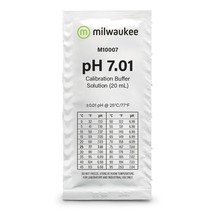 Milwaukee M10007B pH 7.01 Calibration Solution Sachets (Pack 25) - £35.46 GBP