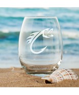 Bass Fish Hook Etched Glasses - Wine, Champagne, Pint Glasses, Shot Glass - €21,52 EUR+