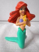 Ariel The Little Mermaid Disney 3” Action Figure Plastic Toy Cake Topper - £4.94 GBP