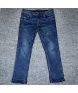 The Perfect Jean NYC Mens 34x32 (37x30) Blue Slim Fit Stretch Denim Prep... - $34.60