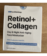 Face Moisturizer Retinol + Collagen Cream  Men &amp; Women 1.85 fl oz EXP 8/... - £17.10 GBP