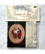 Lavender &amp; Lace Victorian Designs Cross Stitch Pattern - Gift of Peace S... - $9.45