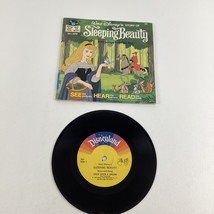 Walt Disney Sleeping Beauty Storybook 7&quot; Record 33 RPM Film Song Vintage... - $276.37 MXN