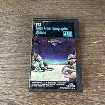 YES Tales From Topographic Oceans Cassette Tape 1973 Progressive Rock - £12.50 GBP