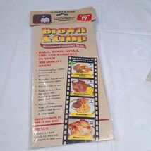 NEW Brown &amp; Crisp Microwave Cooking bags 12 Medium Bags As Seen On TV Ch... - $17.00