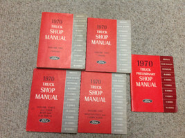 1970 Ford Truck Bronco F-Series Service Shop Repair Manual Set Factory Oem Nice - £148.70 GBP