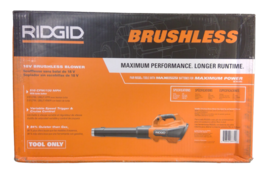 OPEN BOX - RIDGID R01601B 18v Brushless Blower (TOOL ONLY) - £86.39 GBP
