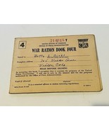 War Ration Book WW2 ephemera WWII military stamp Victor Colorado CO vtg ... - £15.57 GBP