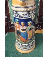 DUMMLER &amp; BREIDEN  ca 1883 - Present German covered stein multicolor ori... - $2,004.90 MXN