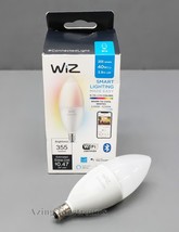 WiZ 9290024476A Candle B12 White &amp; Color 40W Equivalent Wi-Fi Smart LED Light - £6.93 GBP