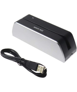 MSR X6 Swipe Card Reader Writer 3-Track USB MSRX6 Compatible w/ MSR206 M... - $134.30