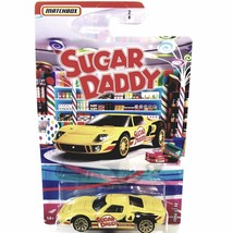 Matchbox Limited Candy Series Yellow Sugar Daddy Ford GT-40 1/64 S Scale Car Die - £6.74 GBP