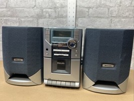 PHILIPS MC118/21M Stereo Micro System CD Cassette/ AM/FM Tuner BRITISH PLUG - $89.10