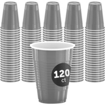 120 Party Cups 12 Oz Disposable Plastic Cups For Birthday Party Bachelorette Cam - £35.27 GBP