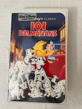 Walt Disney 101 Dalmations VHS tape; RARE,  Walt Disney Classic (Black D... - $15.84
