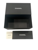 Authentic Chanel EMPTY Black Gift Box 7.25” X 3.75” X 3.25” Replacement Box - £21.96 GBP