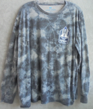 Hyper Space Mens XL T-Shirt NASA Black Gray Tie Dye Long Sleeves - $11.82 Hyper Space Mens XL T-Shirt NASA Black Gray Tie Dye Long Sleeves - $11.82