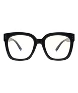 Blue Light Filtering Lens Glasses XL Oversized Square Frame Unisex - $16.23 CAD+