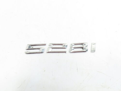 12 BMW 528i Xdrive F10 #1264 emblem, trunk badge "528i" OEM 51147219539 - $18.80