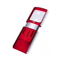 Wedo Magnifier with LED light - Red  - $23.00