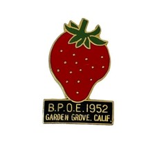 Garden Grove California Elks Organization Club State Enamel Lapel Hat Pin - $7.95