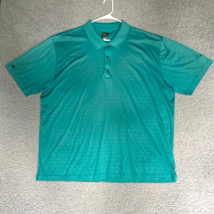Greg Norman Polo Shirt Adult XXL Green Outdoor Golfing Preppy Casual Rug... - $16.54