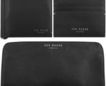 Ted Baker Men&#39;s Jeren Wallet Gift Set Black - £41.49 GBP