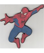 Swinging &amp; Web Shooting 4&quot; x 5&quot; SPIDER-MAN Wall or Refrigerator Rubber S... - $170.87 MXN