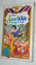 NEW Classic Snow White and the Seven Dwarfs (VHS, 1994) with Case - £20.56 GBP