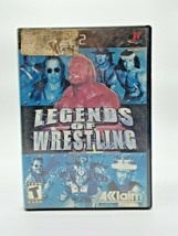 Legends of Wrestling (Sony PlayStation 2, 2001) PS2 Case &amp; Video Game Disc GC - £6.26 GBP