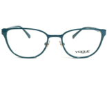 Vogue Eyeglasses Frames VO 4062-B 5064 Blue Round Cat Eye Full Rim 50-16... - $49.49